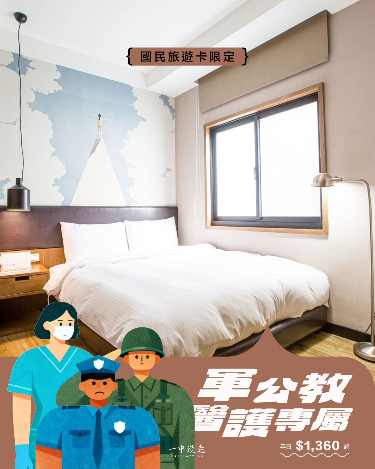 國旅卡住宿 國旅卡住宿怎麼用?一中漫走軍公教醫護專案與台中小旅行建議